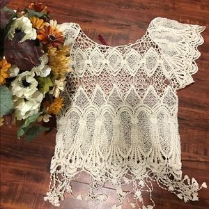 Forever21 Crochet top