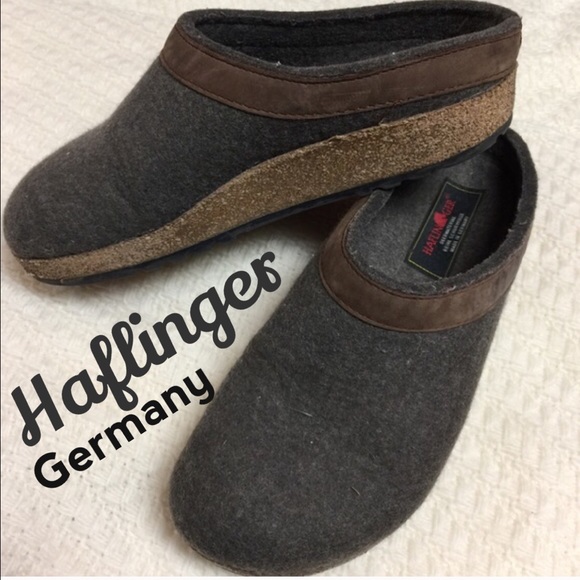 💥24hr PRICE DROP💥Haflinger Felted Wool Clogs
