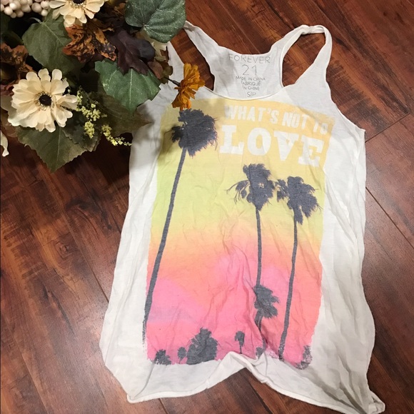 Forever21 beachy tank top