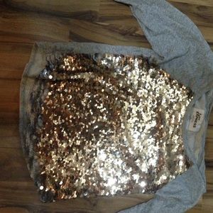 Sparkly express sweatshirt