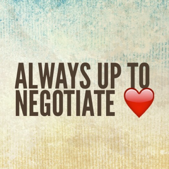 Don't hesitate to make an offer 💖