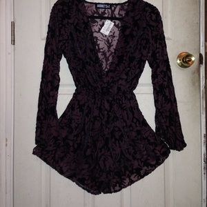 Mauve romper (Lady Of the Night)!