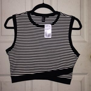 Knit crop top