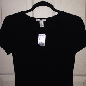 Short black dress
