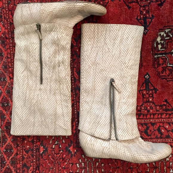 ⚡️HP⚡️Elizabeth & James "E-Steel 1" Snakeskin Boot
