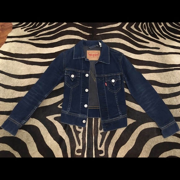 Levi's dark denim jacket.  Size XS.