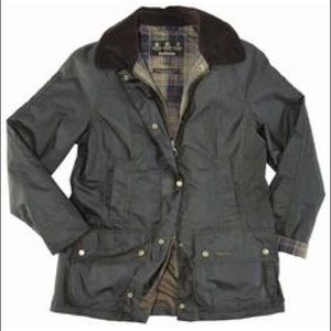 Barbour Beadnell Olive Coat