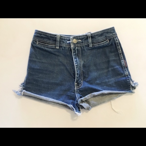 High rise vintage Jordache cutoff denim shorts