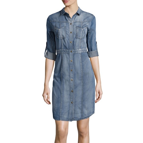 Trulli Denim Shirt Dress