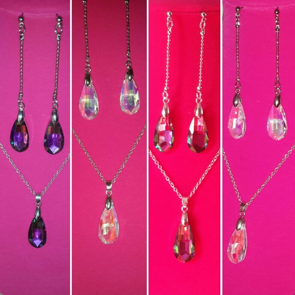 *!*Crystal Droplet Set*!* - Picture 2 of 4