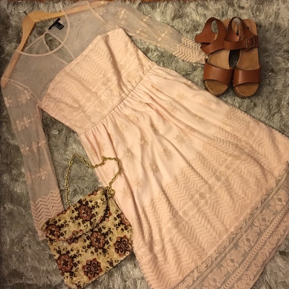 Forever 21 Boho Inspired Midi Dress