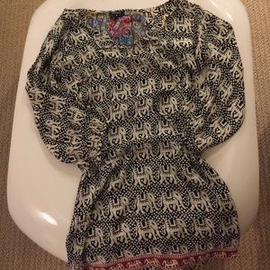 Gorgeous Tolani silk tunic