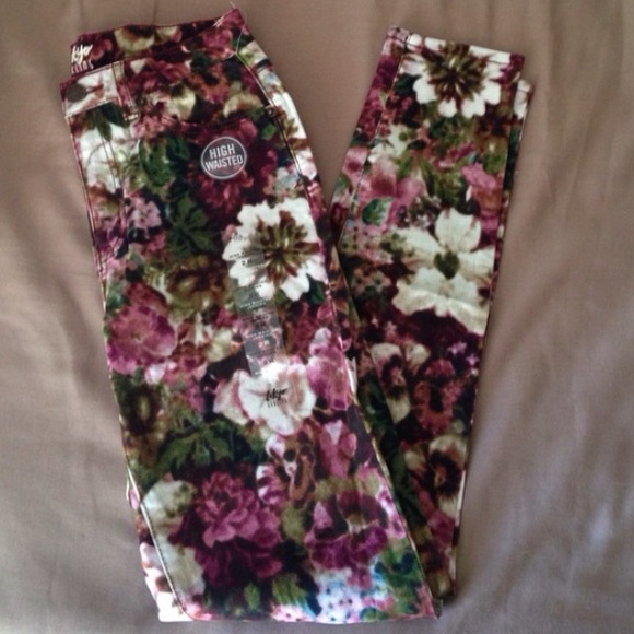 high waisted jeggings