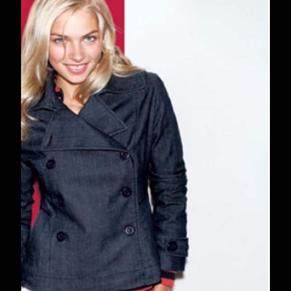 NWOT Ann Taylor Loft Denim Coat