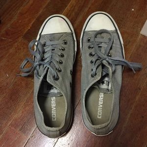 Grey converse