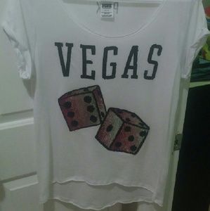 TRADED VS Pink Limited Edition Vegas Bling T Shirt