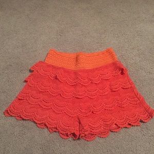 Lace shorts