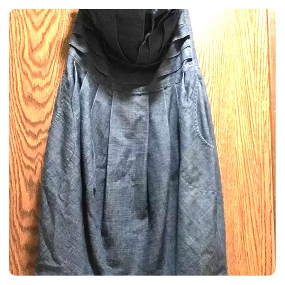 Blue denim dress F21