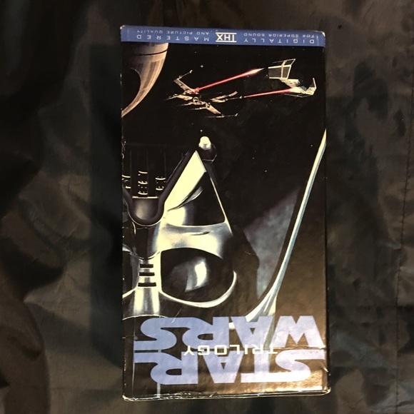 StarWars trilogy of 3-VHS