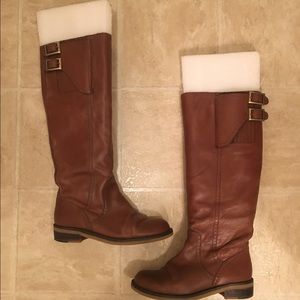 Tall leather lucky brand boots