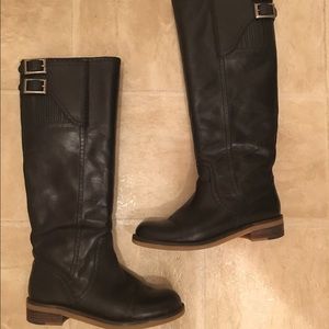 Tall leather lucky brand boots