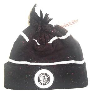 Mitchell & Ness Knitted Hat (Brooklyn Nets NBA)