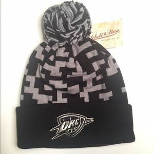 Mitchell & Ness Knitted Hat (OKC Thunder)