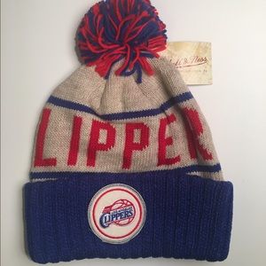 Mitchell & Ness Knitted Hat (LA Clippers NBA)