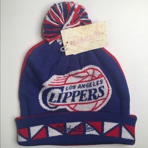 Mitchell & Ness Knitted Hat (LA Clippers NBA)