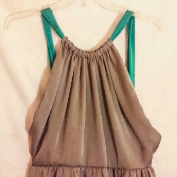 Sexy Holiday Satin Halter Evening Dress Sz.  L