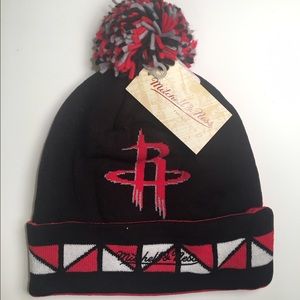 Mitchell & Ness Knitted Hat (Houston Rockets NBA)