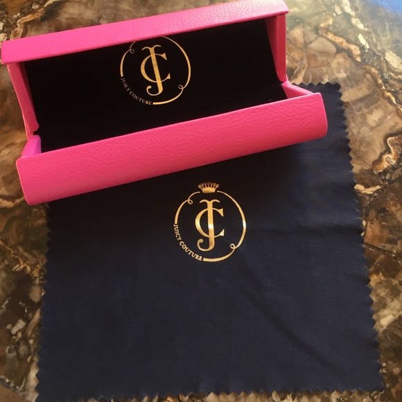 Juicy Couture eyeglass case
