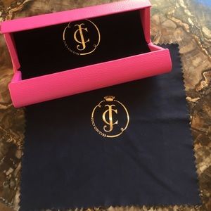 Juicy Couture eyeglass case