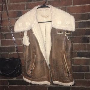 Michael Kors Shearling Vest