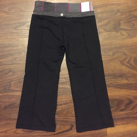 lululemon athletica Pants - Lululemon reversible crop pants size 4