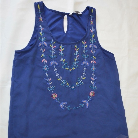 Lauren Conrad beaded tank - Picture 1 of 3