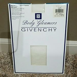 NWT Givenchy Body Gleamers Control Top Pantyhose