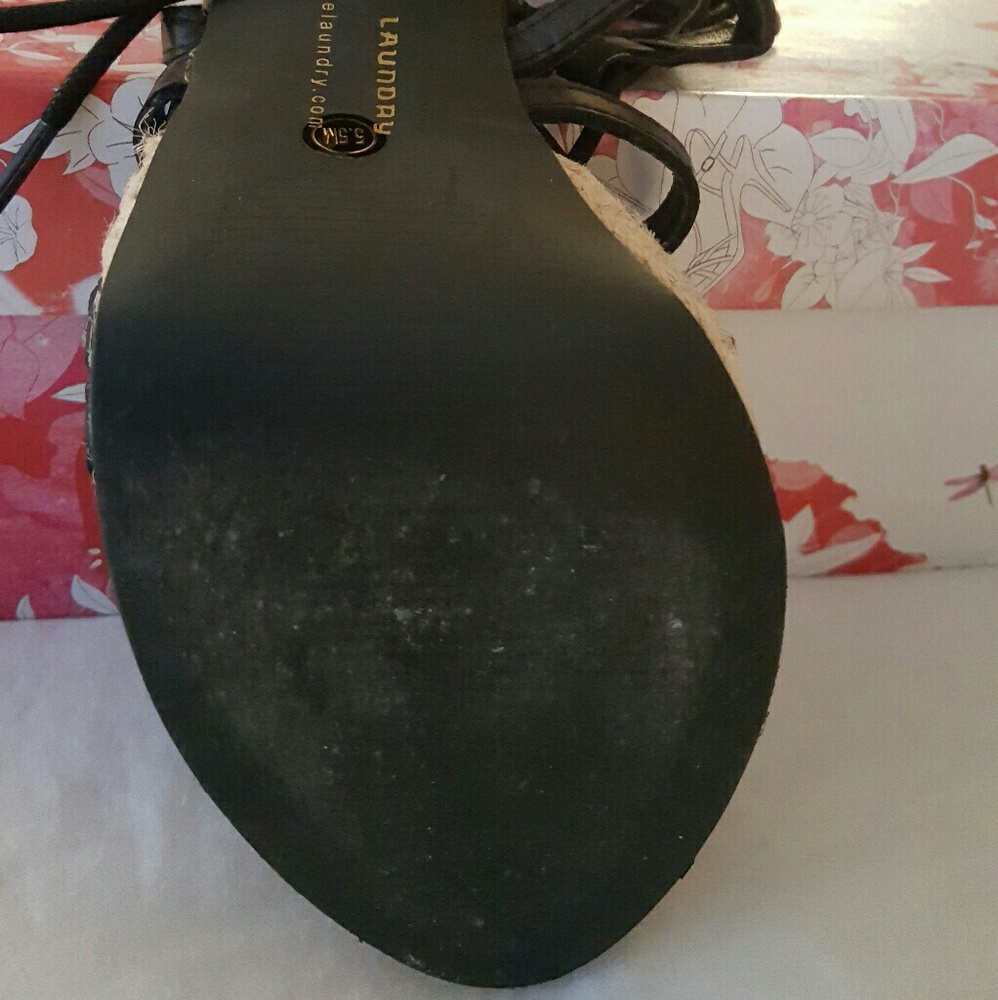 Black stiletto strappy heels- Make me an offer - Picture 4 of 4