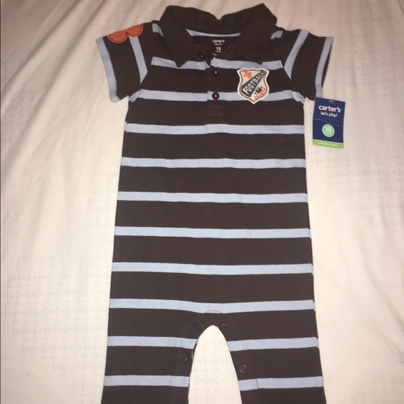Carters boys play jumpsuit