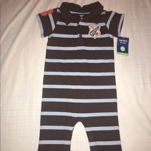 Carters boys play jumpsuit