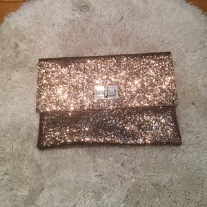 Glitter envelope pouch