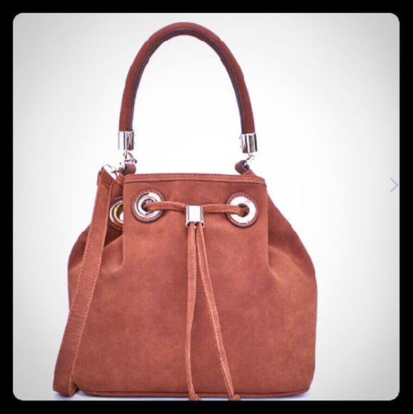 NWT  gorgeous suede look bag