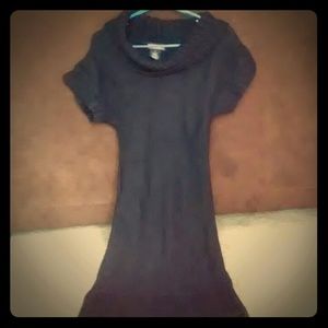 Short sleeve sweater dress
