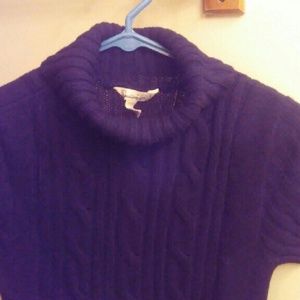Short sleeve sweater dress