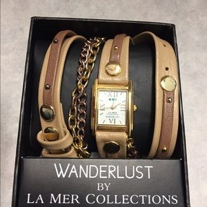 🎊La Mer Collections Wanderlust wrap around watch