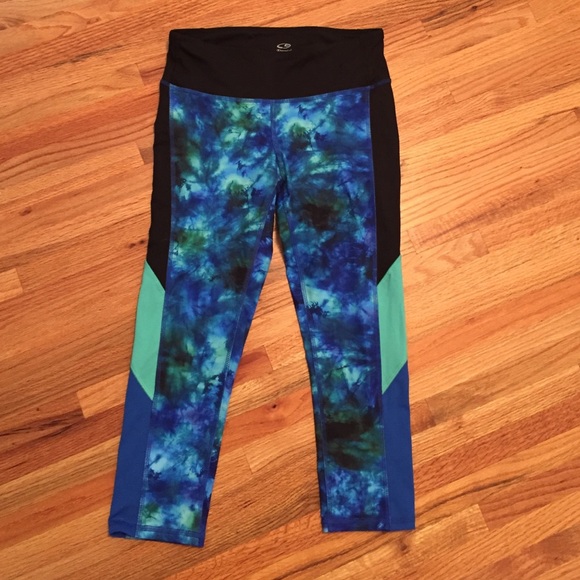 Champion Leggings - tie dye and patch work