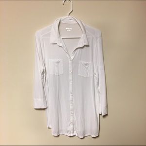 White Long Sleeve Blouse