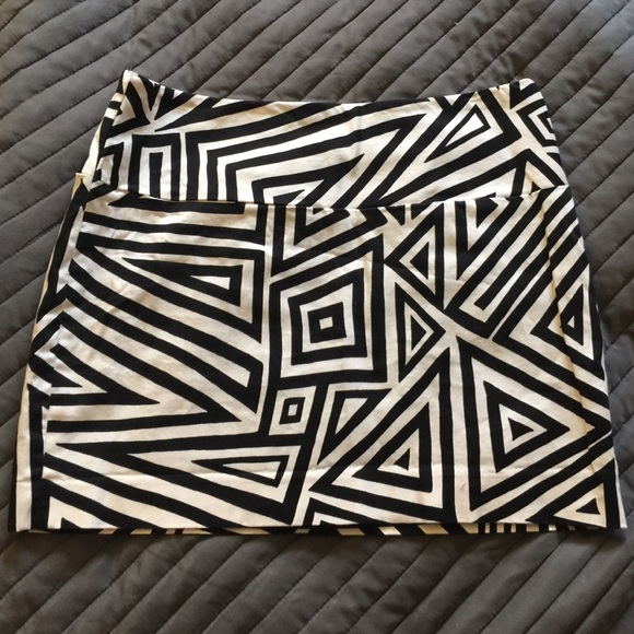 Geometric print Express skirt