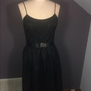BCBG Black Lace Dress
