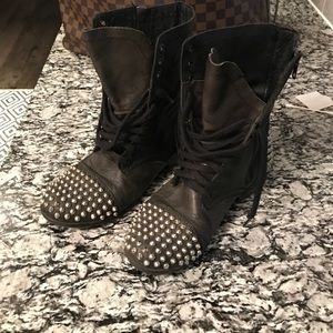 Steve Madden studded boots